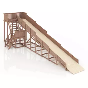 Зимняя горка «Метелица» 10 метров + Сертификат EAЭC