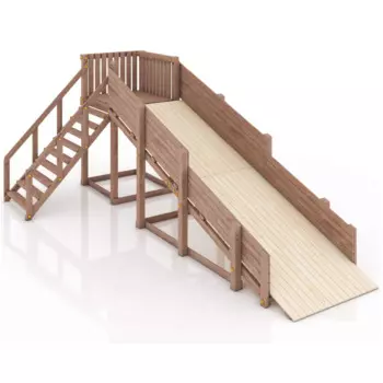 Зимняя горка «Метелица» 4,5 метра + Сертификат EAЭC