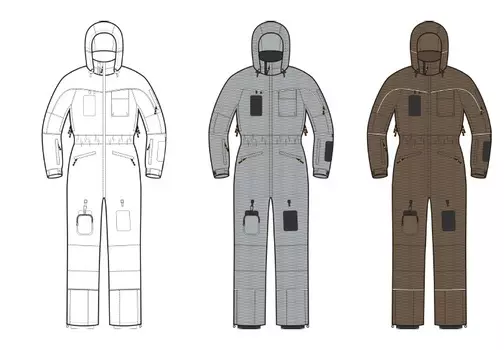 Комбинезон BASK ROPE SUIT 1191