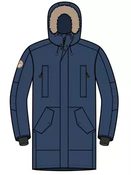 Пуховая куртка BASK