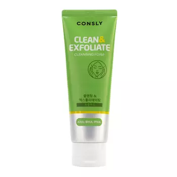 CONSLY AHA, BHA, PHA Cleansing Foam Clean&Exfoliate