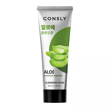 Consly Aloe Vera Soothing Creamy Cleansing Foam