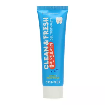 Consly Clean&Fresh Calcium & Natural Sea Salt Remineralizing Gel Toothpaste
