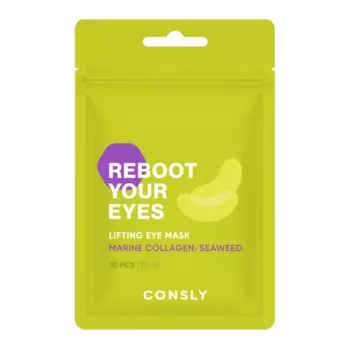 Consly Eyes Reboot Marine Collagen & Seaweed Lifting Eye Mask, 30pcs