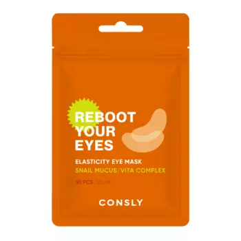 Consly Eyes Reboot Snail Mucus & Vita Complex Elasticity Eye Mask, 30pcs