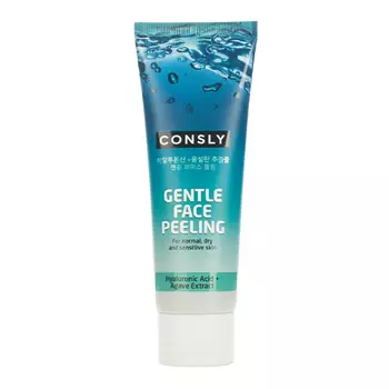 CONSLY Gentle Face Peeling with Hyaluronic Acid and Blue Agave