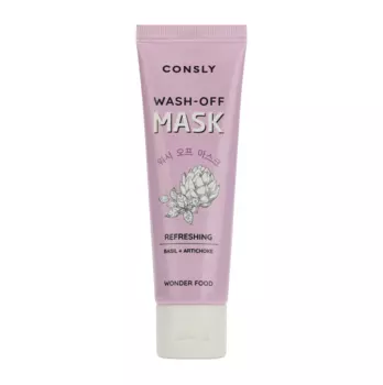 Consly Wonder Food Basil and Artichoke Refreshing Wash-off Mask