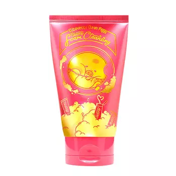 Пенка для умывания c экстрактами ягод Elizavecca Clean Piggy Pinkenergy Foam Cleansing