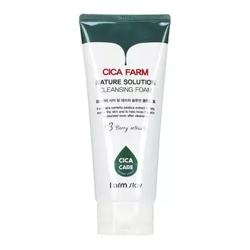 FarmStay Cica Farm Nature Solution Cleansing Foam
