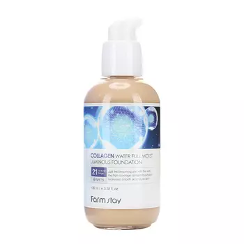 FarmStay Collagen Water Full Moist Luminous Foundation SPF 15 #21 - Natural Beige