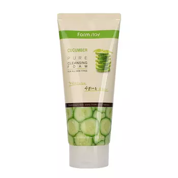 FarmStay Cucumber Pure Cleansing Foam