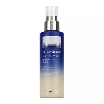 FarmStay DERMA CUBE Plant Stem Cell Super Active Toner