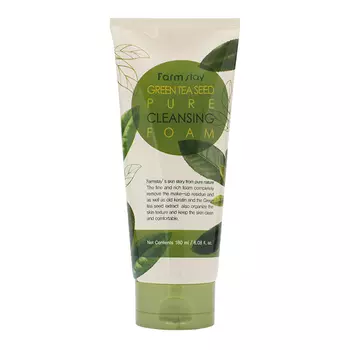 FarmStay Green Tea Seed Pure Cleansing Foam
