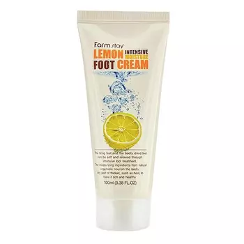 Крем для ног смягчающий с экстрактом лимона FarmStay Lemon Foot Cream