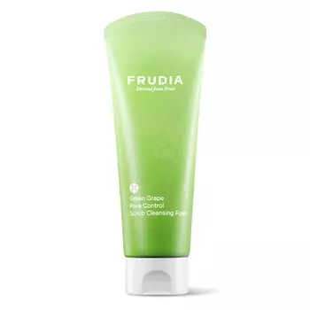 Frudia Green Grape Pore Control Scrub Cleansing Foam