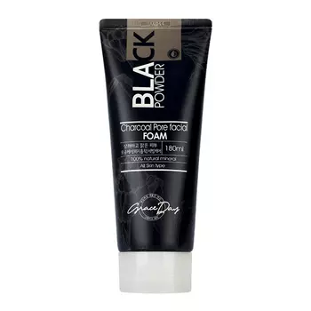 Grace Day Black Powder Charcoal Pore Facial Foam