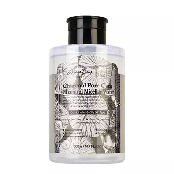 Grace Day Charcoal Pore Care Oil Control Micellar Water