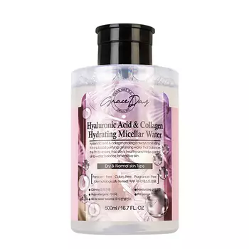 Grace Day Hyaluronic Acid & Collagen Hydrating Micellar Water
