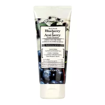 Grace Day Real Fresh Blueberry & Acai Berry Foam Cleanser