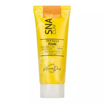 Grace Day Snail Clay Vital Facial Foam