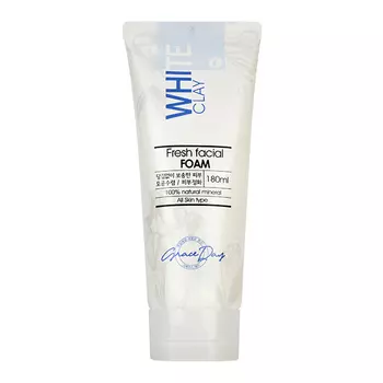 Grace Day White Clay Fresh Facial Foam
