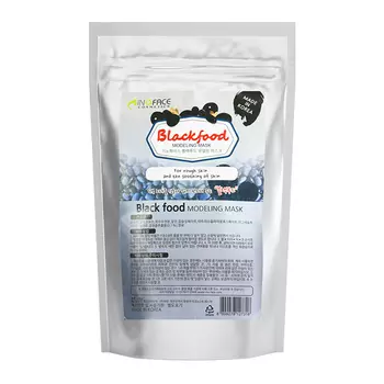 Альгинатная маска с древесным углём Inoface Blackfood Modeling Mask
