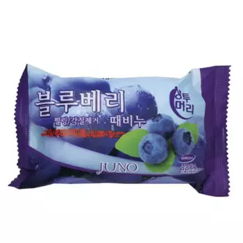 Juno Sangtumeori Blueberry Peeling Soap