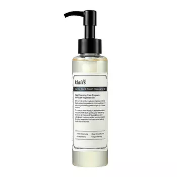 Klairs Gentle Black Fresh Cleansing Oil