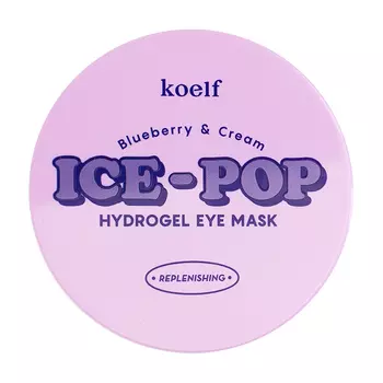 KOELF Blueberry &amp; Cream Ice-pop Hydrogel Eye Mask