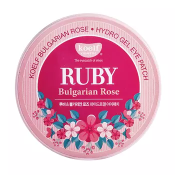 Koelf Ruby Bulgarian Rose Hydrogel Eye Patch