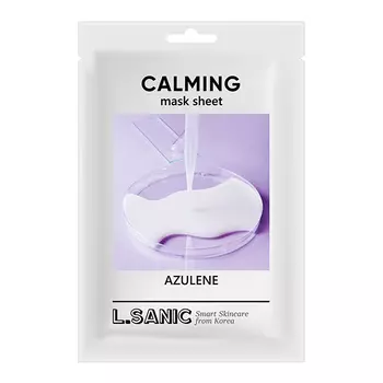 L.Sanic Azulene Calming Mask Sheet