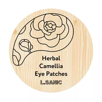 L.Sanic Herbal Camellia Hydrogel Eye Patches