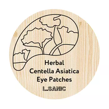 L.Sanic Herbal Centella Asiatica Hydrogel Eye Patches