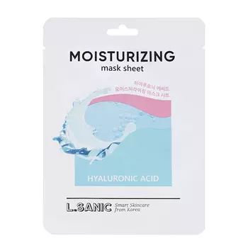 L.Sanic Hyaluronic Acid Moisturizing Mask Sheet