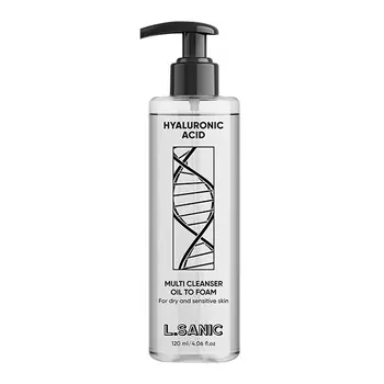 L.Sanic Hyaluronic Acid Oil to Foam Cleanser