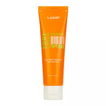 L.Sanic Med Treat Healing Exfoliating Foot Cream with Papaya Enzymes