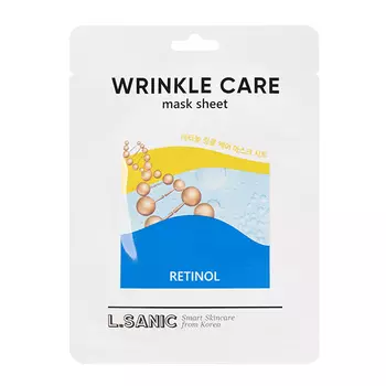 L.Sanic Retinol Wrinkle Care Mask Sheet