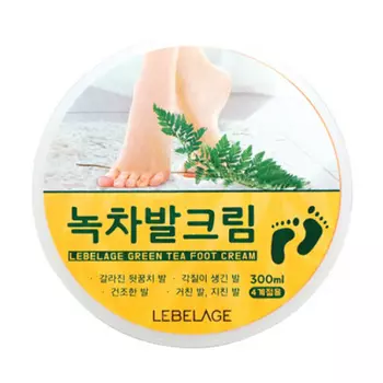 Lebelage Green Tea Foot Cream