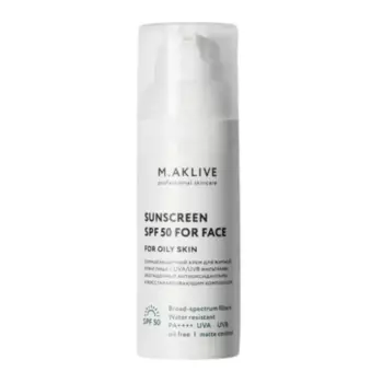 M.Aklive Sunscreen SPF 30 For Oily Skin