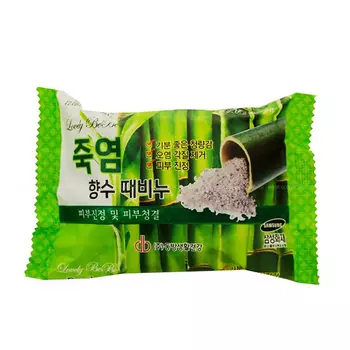 MEDIBEAU Lovelybebe Perfume Bamboo Salt Peeling Soap