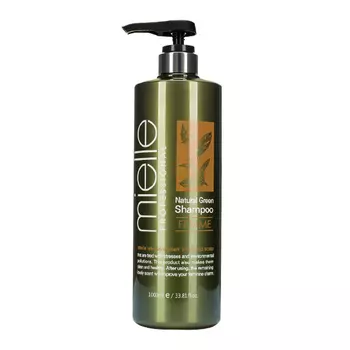 Шампунь для жирной кожи головы MIELLE Professional Natural Green Shampoo Femme