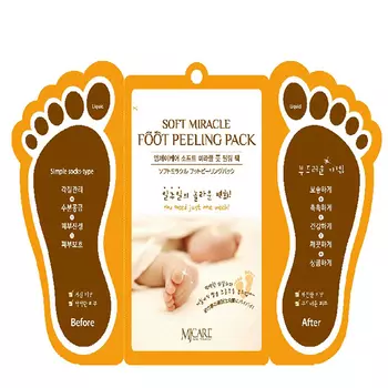 MJ Care Soft Miracle Foot Peeling Pack