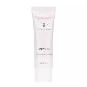 NEXTBEAU Collagen Solution Glow BB Cream SPF 50+ PA+++ №01 Light Beige
