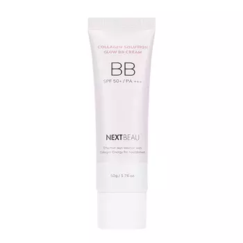 NEXTBEAU Collagen Solution Glow BB Cream SPF 50+ PA+++ №02 Natural Beige