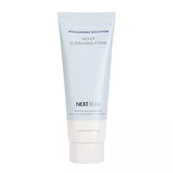 NEXTBEAU Hyaluronic Solution Moist Cleansing Foam