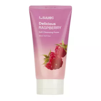 L.Sanic Delicious Raspberry Soft Cleansing Foam