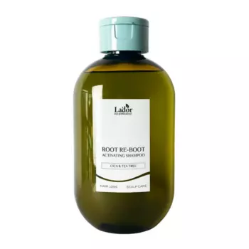 Освежающий шампунь с центеллой и чайным деревом  Lador Root Re-Boot Activating Shampoo Cica & Tea tree