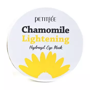 Petitfee Chamomile Lightening Hydrogel Eye Mask Patch