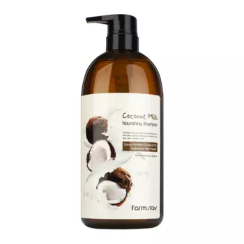 Питательный шампунь с кокосовым маслом FarmStay Coconut Milk Nourishing Shampoo