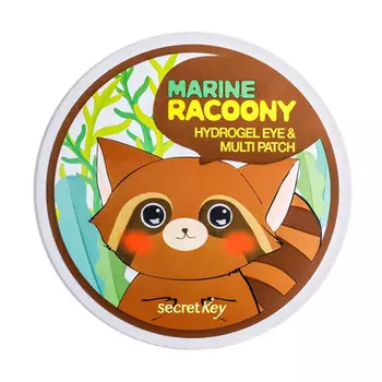 Secret Key Marine Racoony Hydrogel Eye &amp; Multi Patch